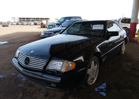 1998 Mercedes-Benz Sl 500 from USA, damaged, VIN WDBFA67F8WF165478